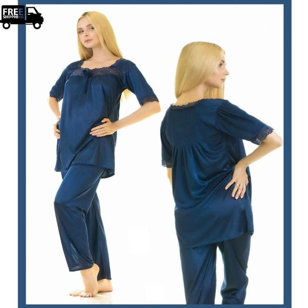 Silk Nightwear Pajama's Set