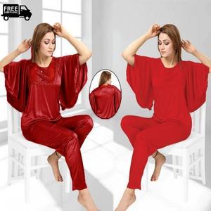 Women's 100% Silk Pajama Set - Luxury Sleepwear Pjs