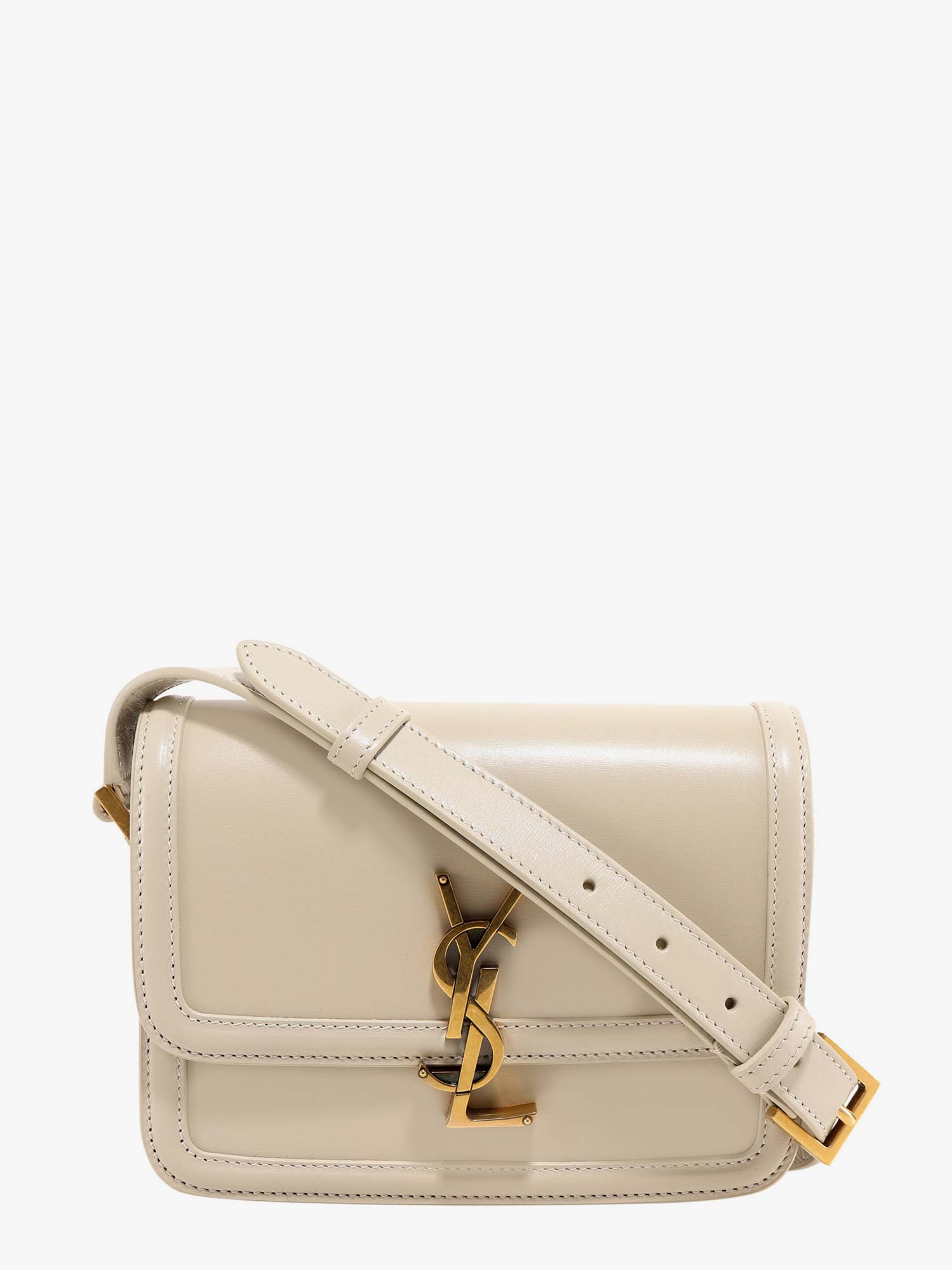 SOLFERINO SMALL SATCHEL IN BOX SAINT LAURENT LEATHER, Saint Laurent