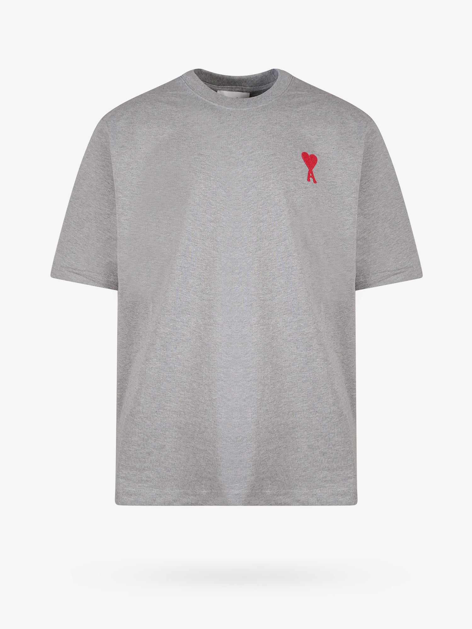 Ami Alexandre Mattiussi T-shirt In Grey