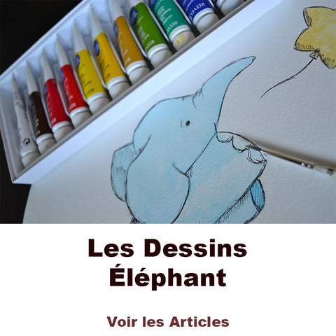 dessins éléphant