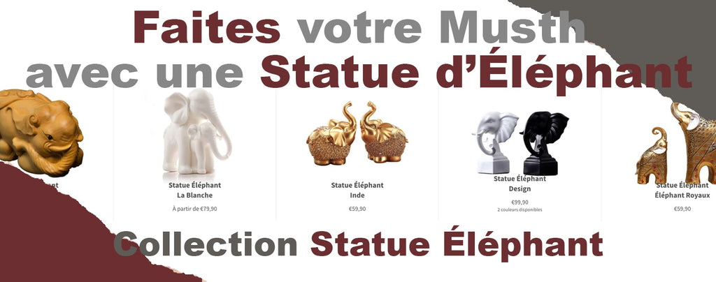 collection de statue éléphant