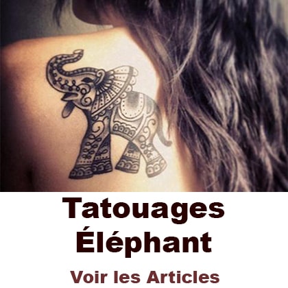 les tatouages éléphants