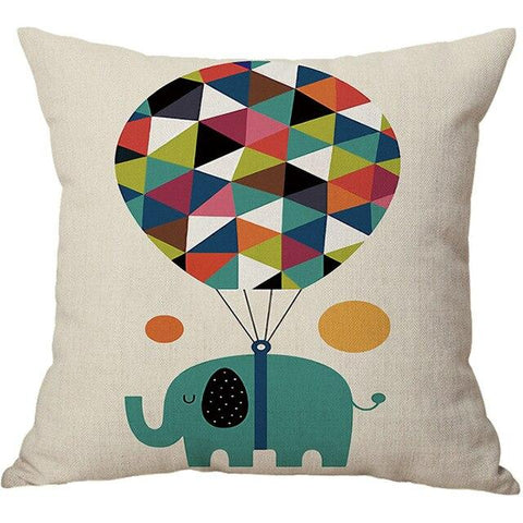 Coussin Elephant Bebe Elephant Savane