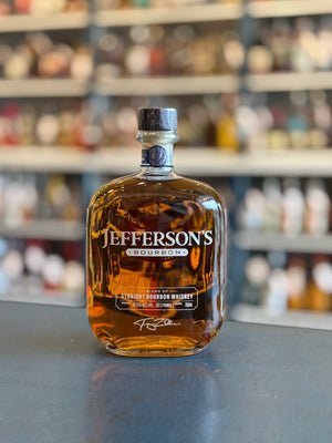 JEFFERSON'S STRAIGHT BOURBON WHISKEY, KENTUCKY - Bogey's Bottled Goods