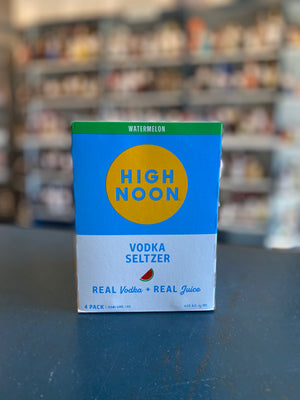 HIGH NOON WATERMELON VODKA SELTZER - Bogey's Bottled Goods