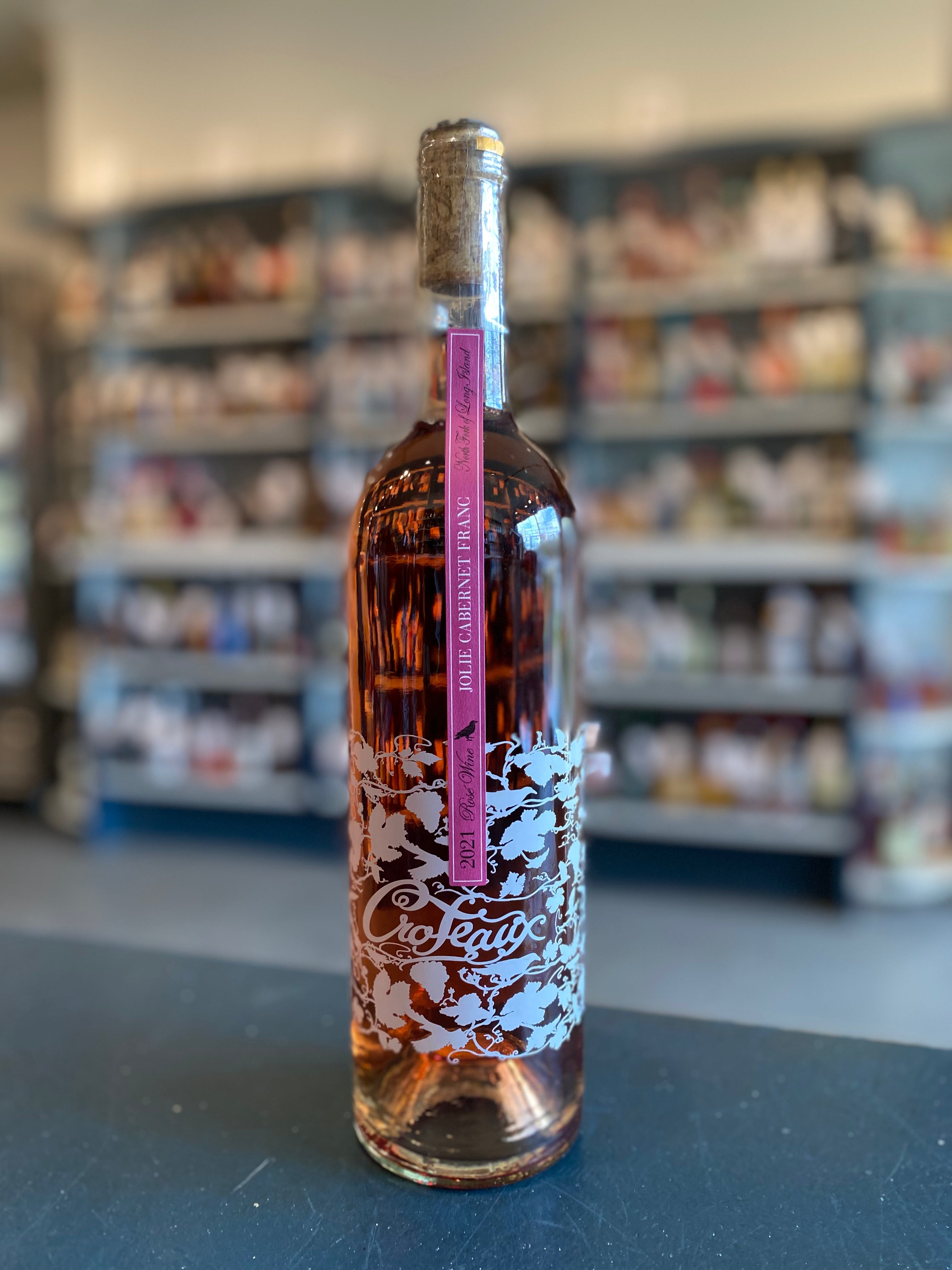 CROTEAUX VINEYARDS 'JOLIE' CABERNET FRANC ROSÉ, NORTH FORK OF LONG ISLAND, NEW YORK, 2021