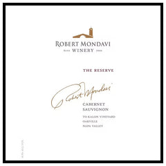 Robert Mondavi 'The Reserve' Wine Label