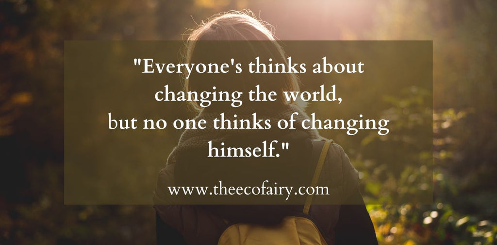 Changing Yourself to Change the World – The Eco Fairy