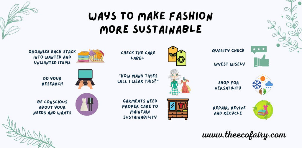 10 Steps to Building a Sustainable Wardrobe – The Eco Fairy