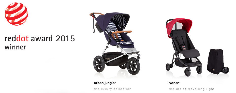 Mountain Buggy wins Red Dot design awards!