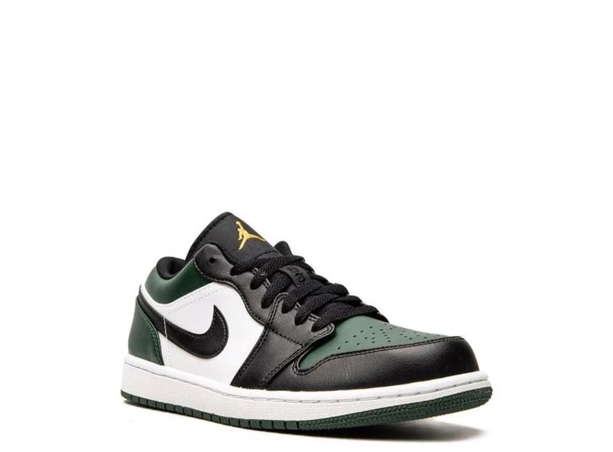 air jordan low green toe