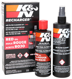 K&N FILTER CARE SERVICE KIT - SQUEEZE BLACK/RED – Meredith Metalworks