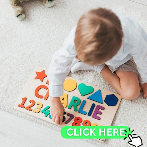 BEST AGE FOR PERSONALIZED NAME PUZZLE -Preschoolers