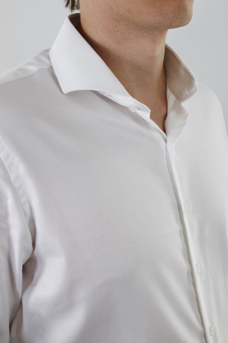 vrouwelijk Aan Sloppenwijk Non Iron Shirt - Extra Long Sleeves - Twill – Vercate
