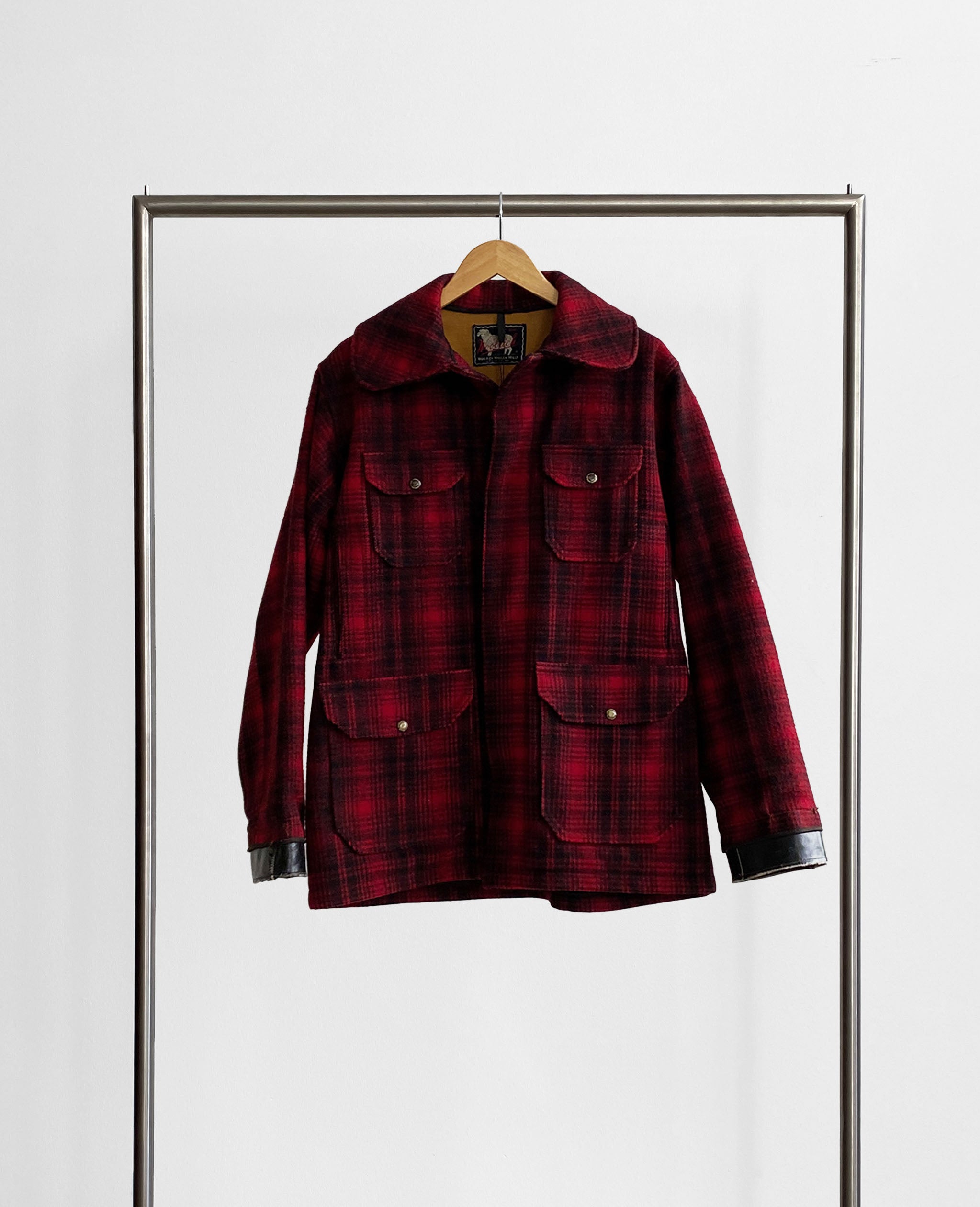 Red Plaid Wool Coat – ShoptheLegacy