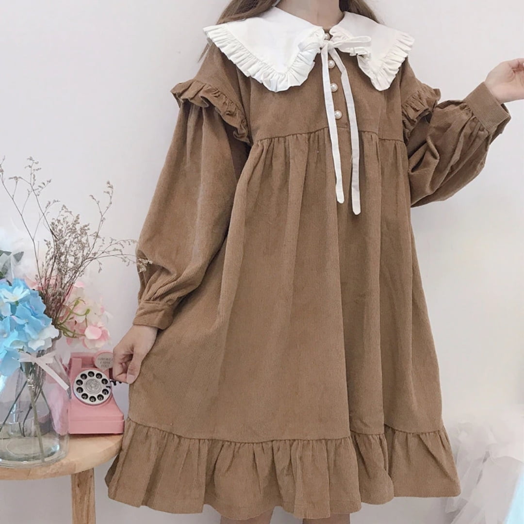 Brown Lolita Dress by DDLG Outfits || Have Fun While Looking Cute