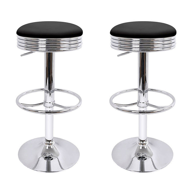 stainless steel backless bar stools