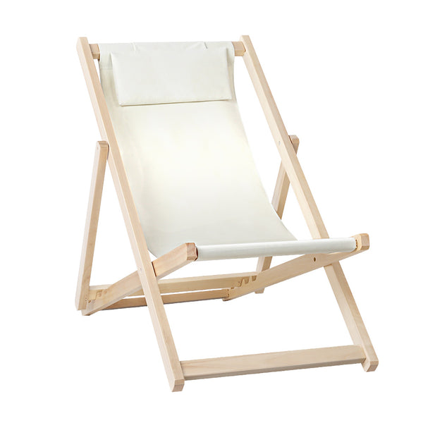 tan deck chairs