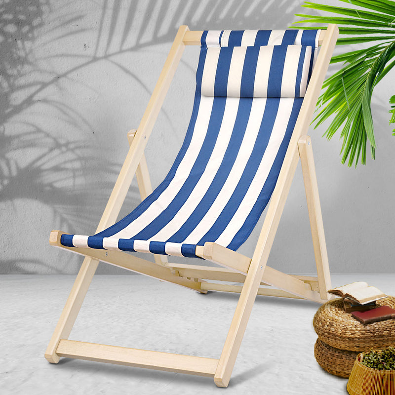 tan deck chairs