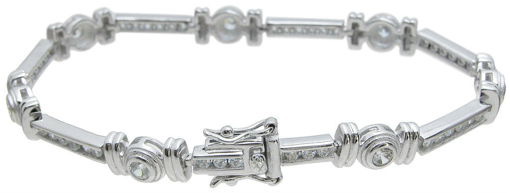 売り切り御免！】 STERLING SV925 HOOK CLASP CHARM BRACELET batpro