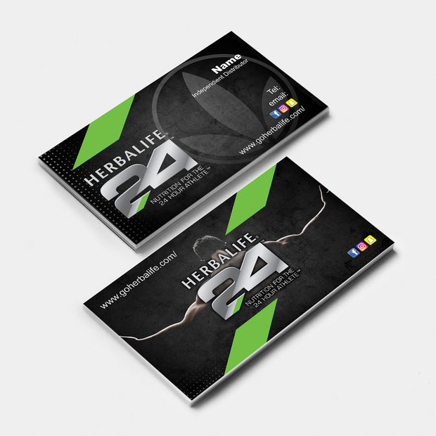 herbalife business card templates