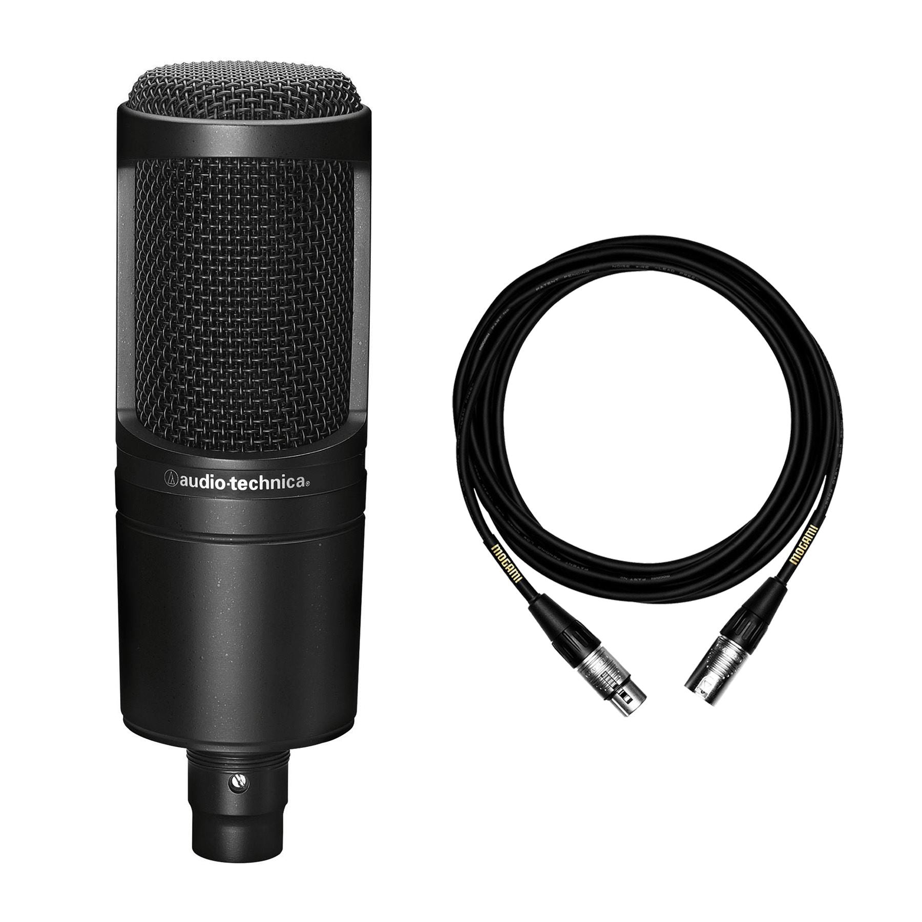 Audio-Technica AT2020 Side-Address Condenser Microphone - AT-2020