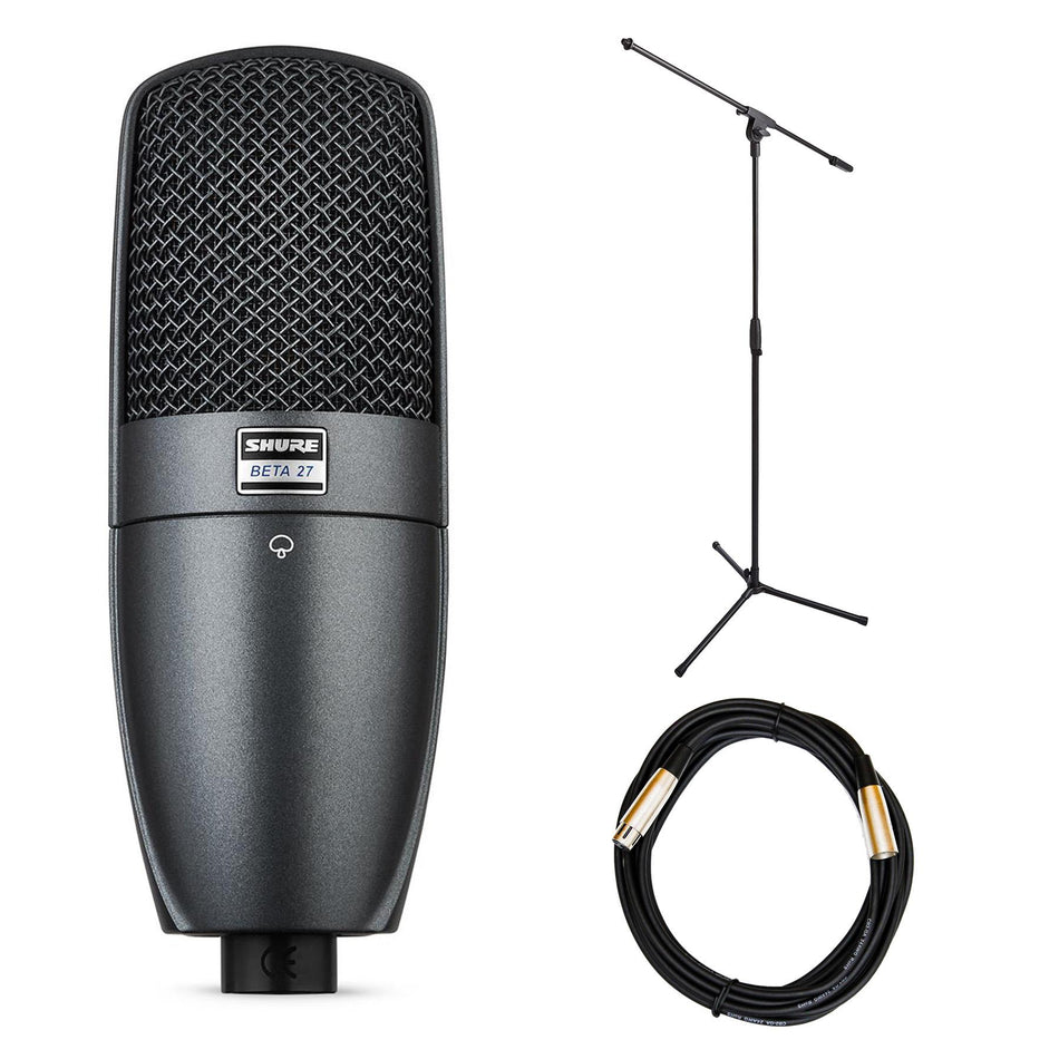 Shure SM57 Microphone w/ 20-foot XLR Cable & Stand Bundle – Pixel Pro Audio