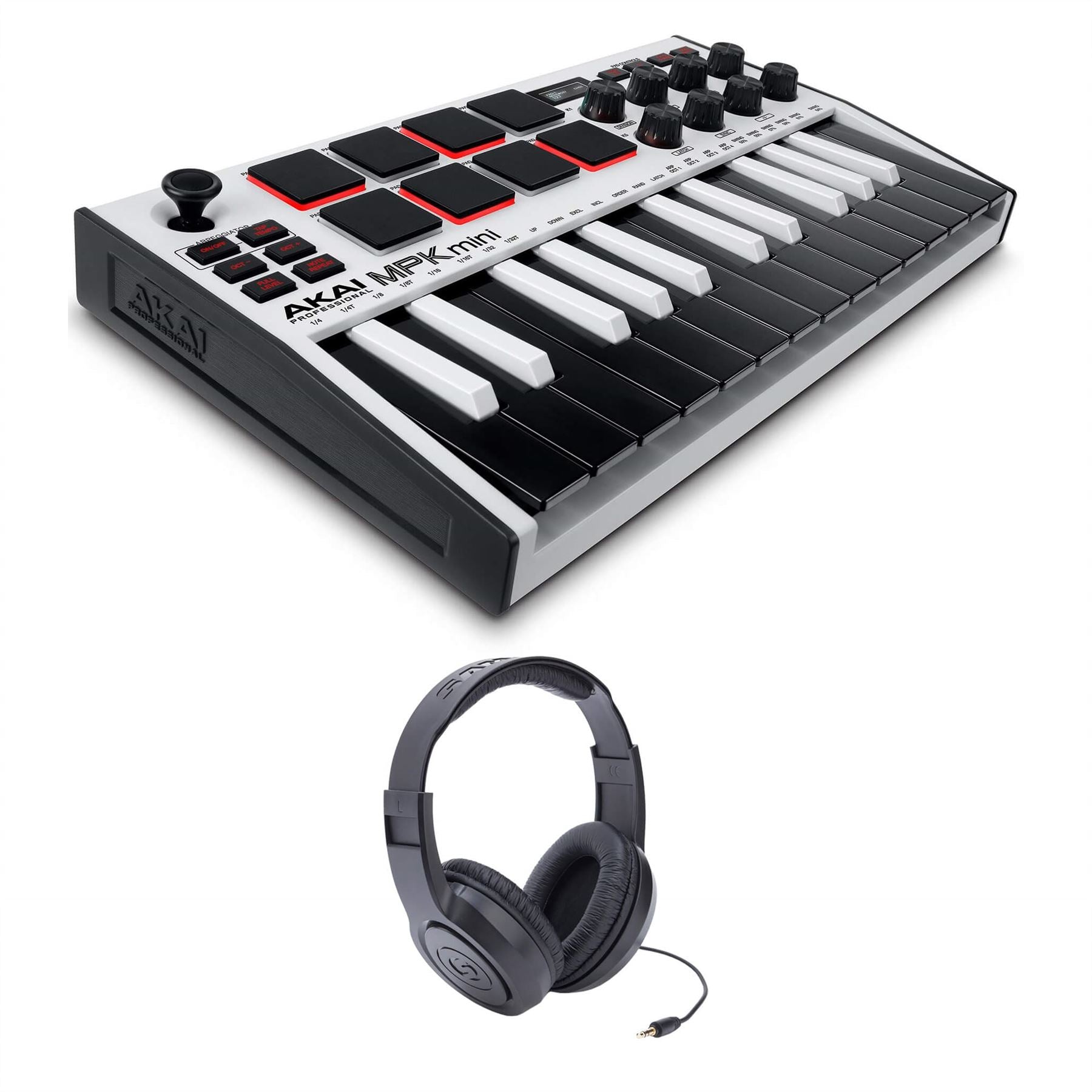Akai MPK Mini MK3 White SE USB/MIDI Keyboard Controller – Pixel 