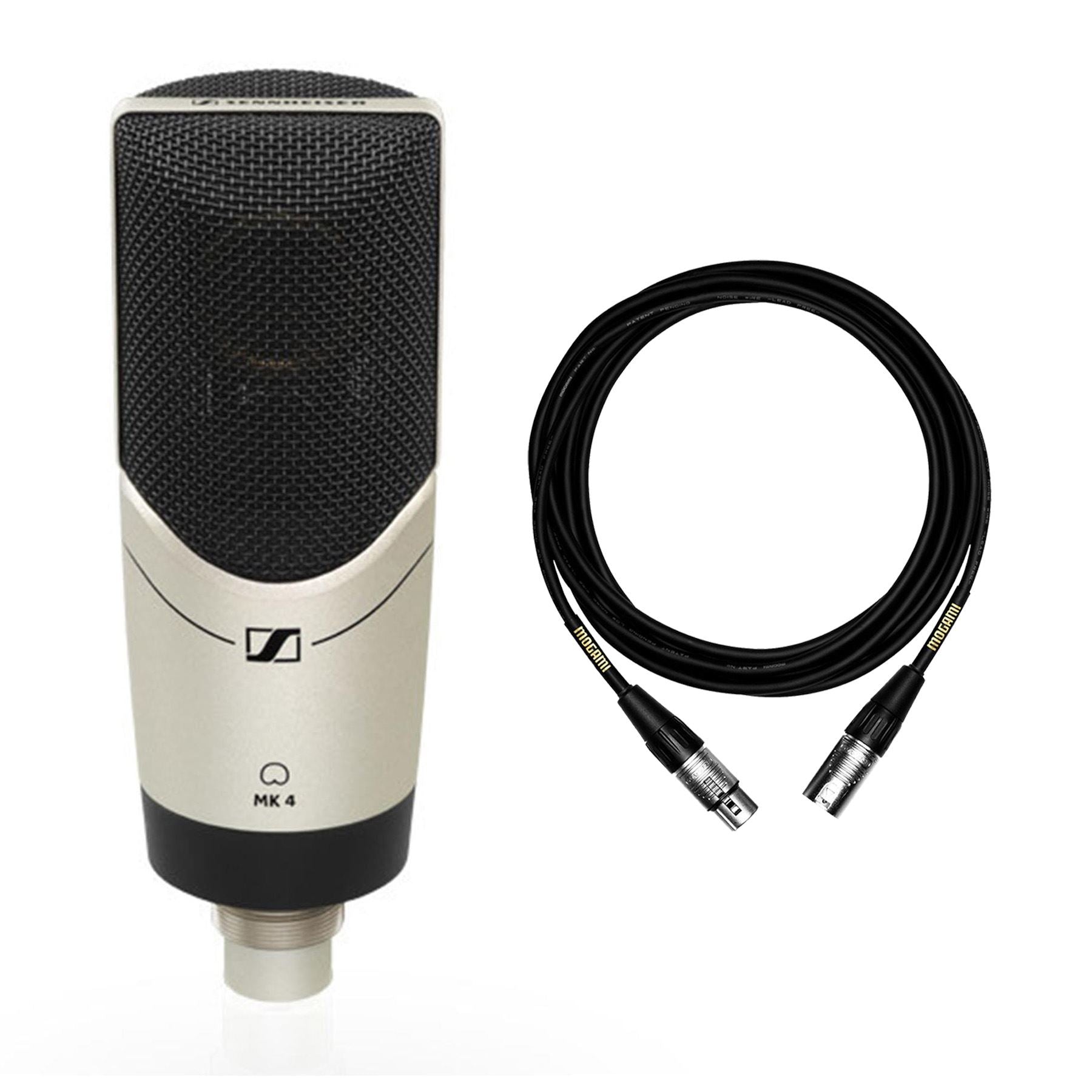 Sennheiser MK 4 Condenser Microphone Bundle with Mogami Gold