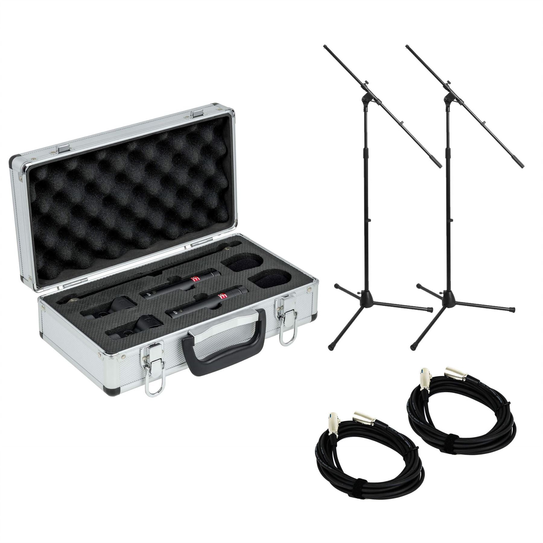 sE Electronics SE8 Stereo Pair Bundle with 2 XLR Cables & 2 Mic