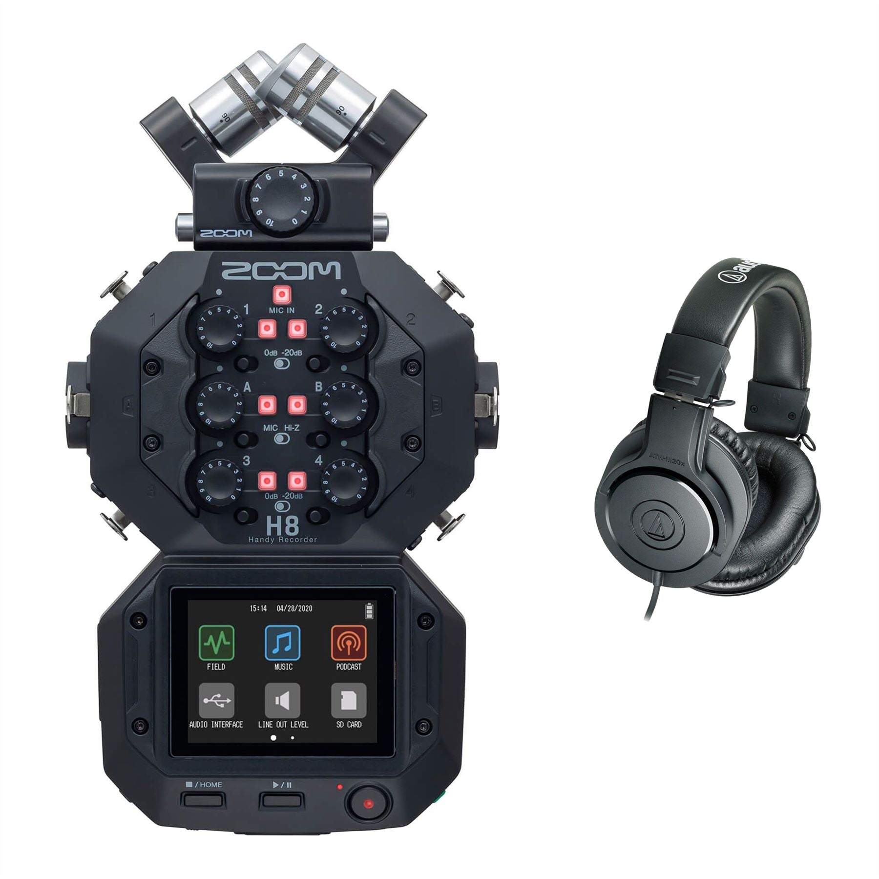 Zoom H8 Digital Audio Recorder – Pixel Pro Audio