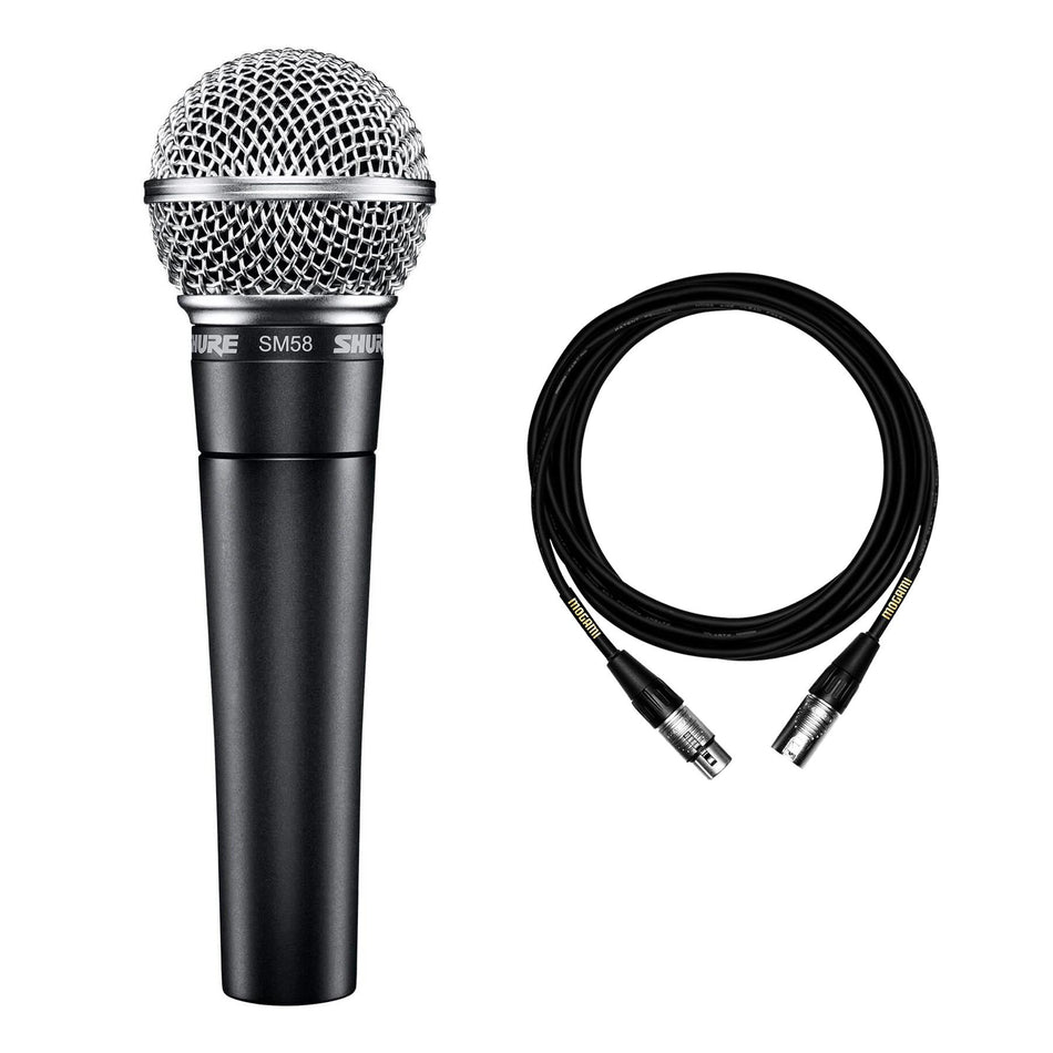 Microfono Profesional Sn58 Modelo Sm58 +pie Cable Pipeta
