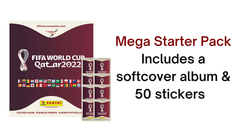 Panini - FIFA World Cup Qatar 2022 - Sticker Starter Pack - Belgian Release