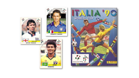 World Cup Story Germany 1990 Team Panini Complete Set Collectors Stickers  Soccer