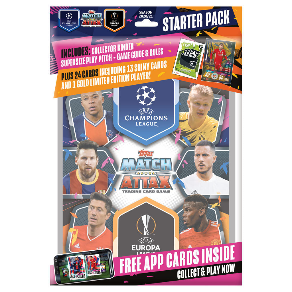 vejkryds Stærk vind Exert Buy 2020-21 Topps Match Attax Champions League Cards Starter Pack! –  SoccerCards.ca