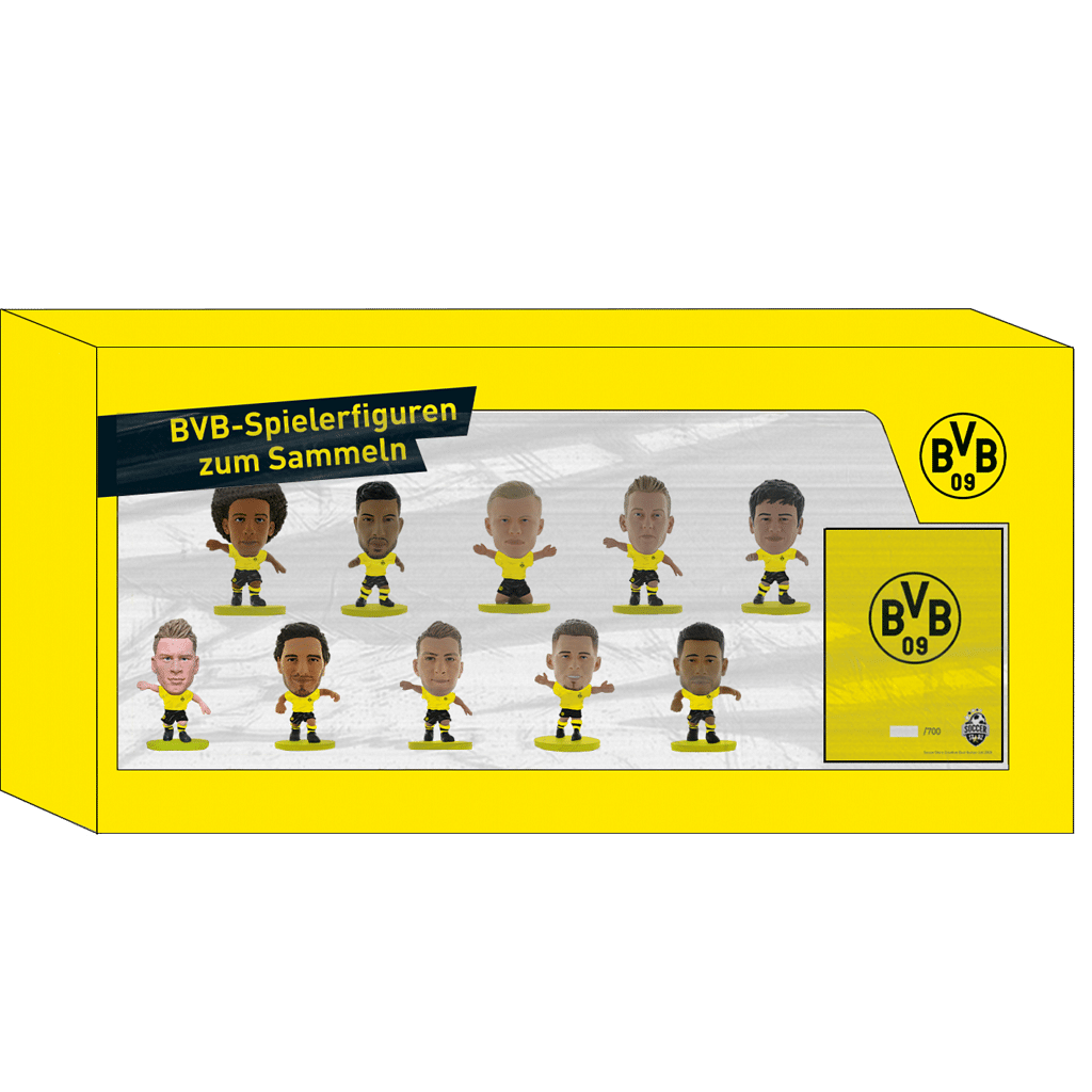 GLOBAL SUPERSTARS – SOCCERSTARZ GIFT BOX SET (5 PLAYERS - MESSI, MBAPPE,  HAALAND, SALAH & KANE)