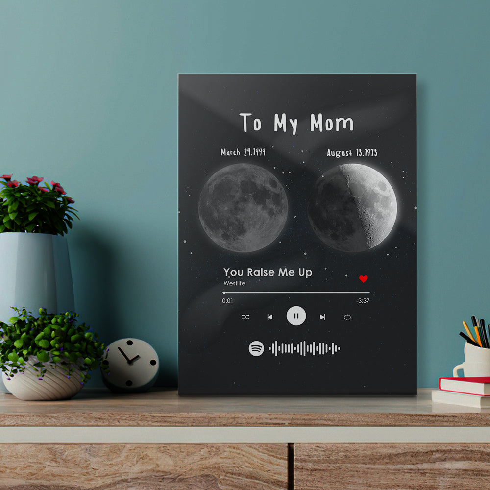 my moon lamp spotify plaque