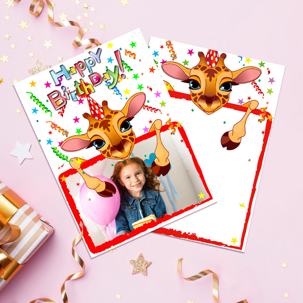 Custom Birthday Greeting Card Fun Birthday Card For Kids And Adults