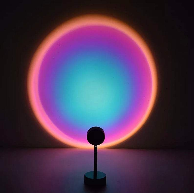 colorful projection lamp