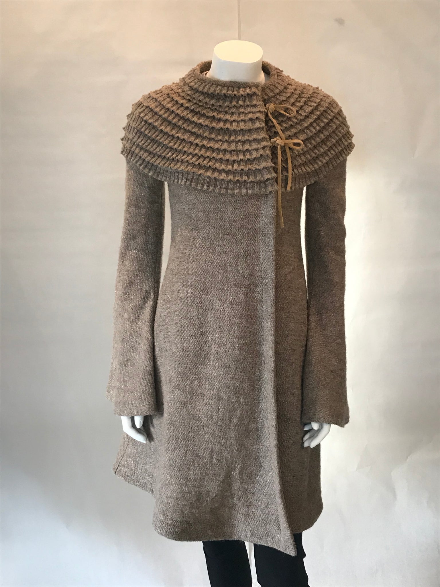 wool sweater coat