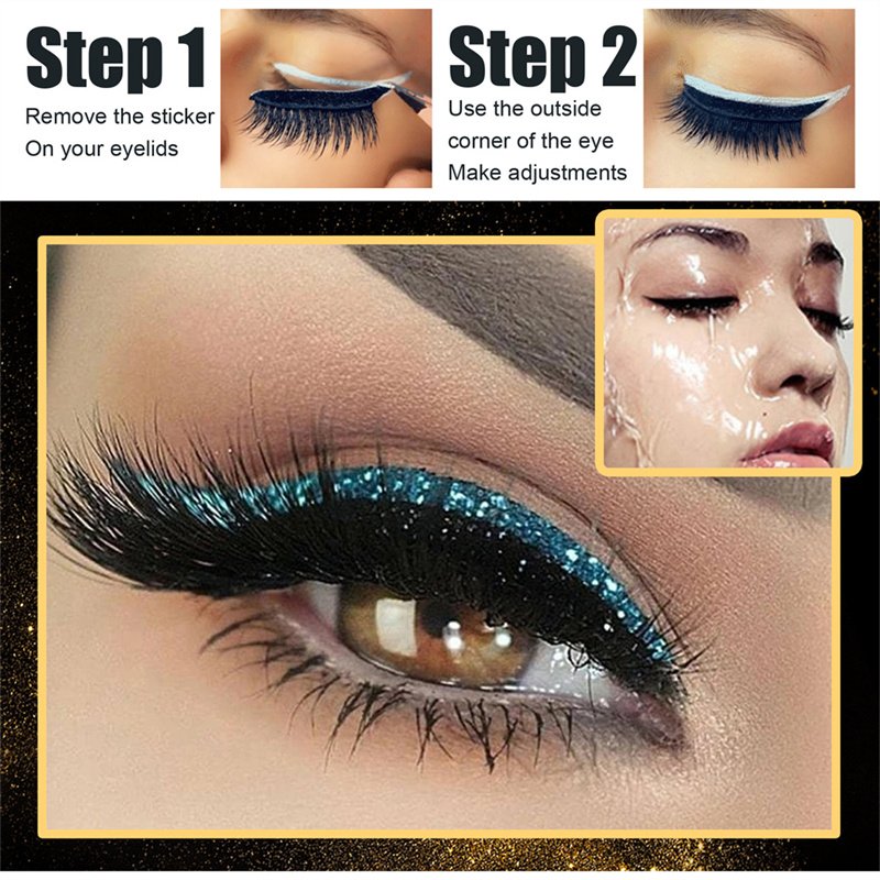Reusable Eyeliner And Eyelash Stickers - Beautyclam