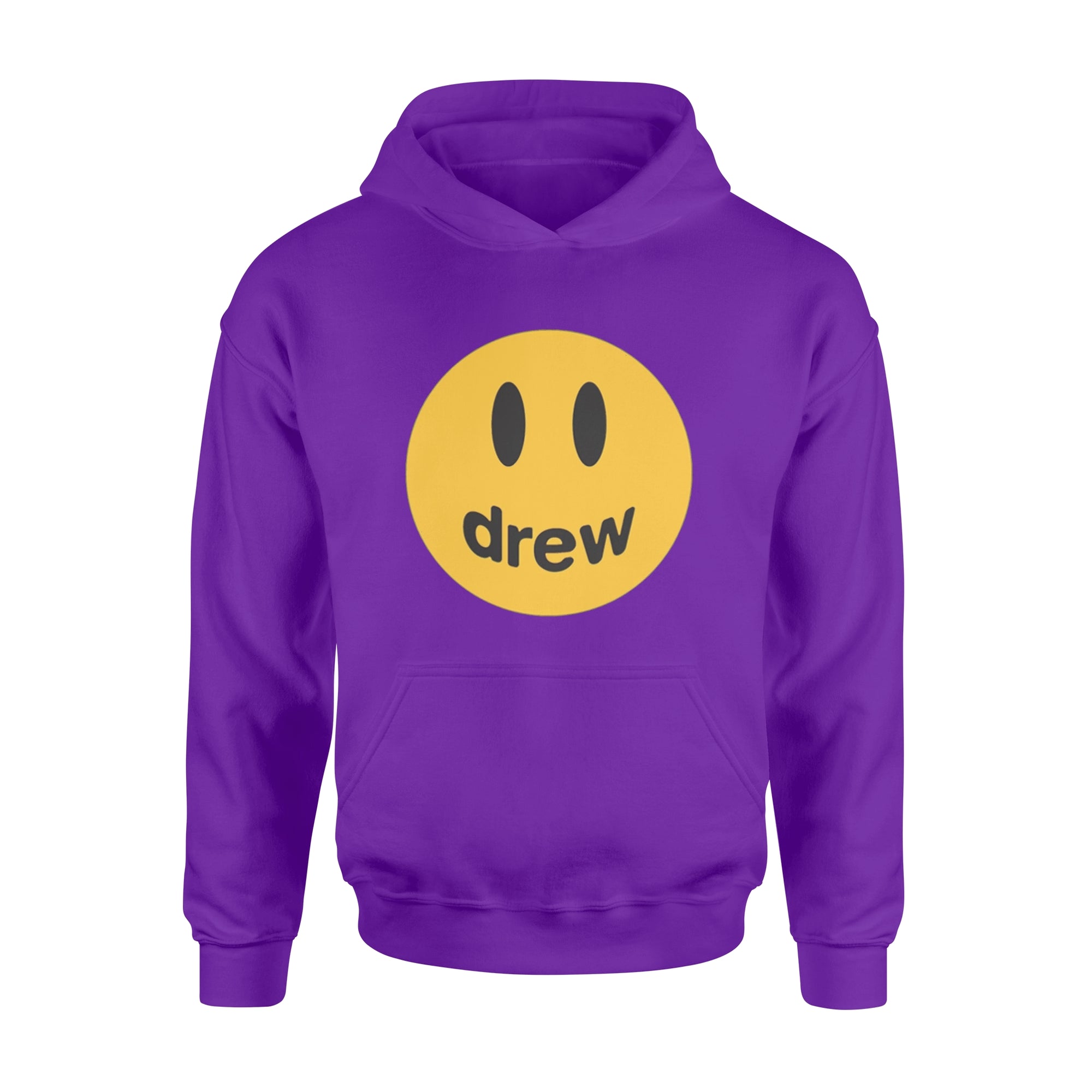 drew house purple hoodie