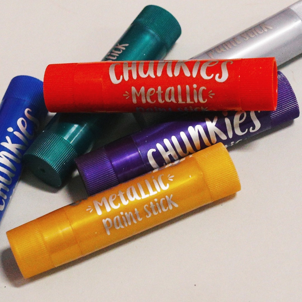 Chunkies Metallic Paint Sticks - Set of 6