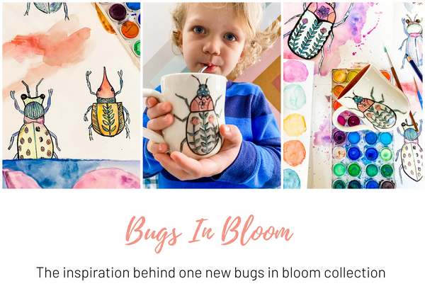 Bugs in Bloom Collection by Emily Keener, This is Happiness Studio