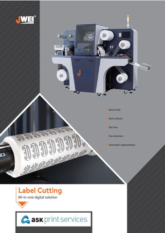 Brochure Cover JWEI RSF 330 Label cutter