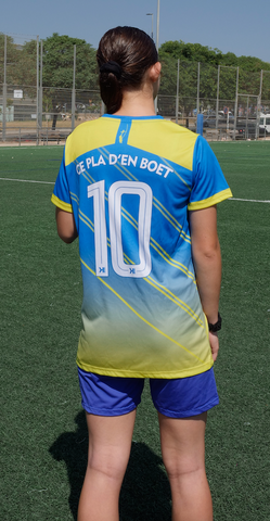 CONJUNTO DE JUEGO DE FÚTBOL FEMENINO PERSONALIZADO MARCA BRK23