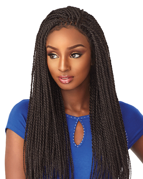 Sensationnel Cloud 9 4x4 Swiss Lace Front Wig Senegal Twist