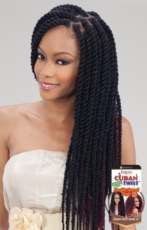 Freetress Equal Synthetic Hair Braids Double Strand Style 