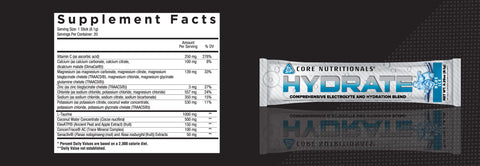 Supplements Central Core Hydrate Core Nutritionals